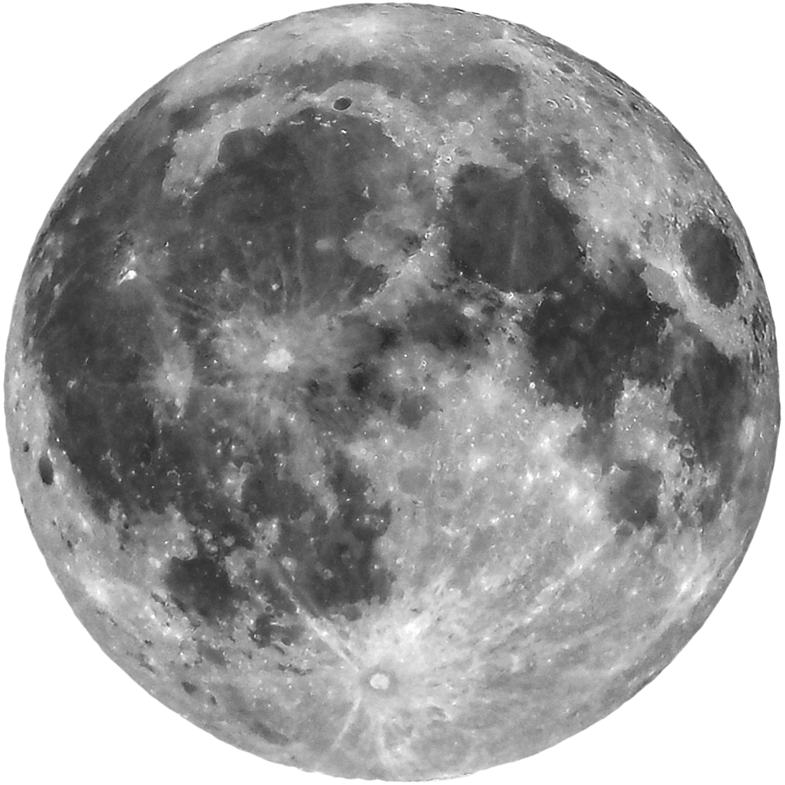 Photograph of the moon